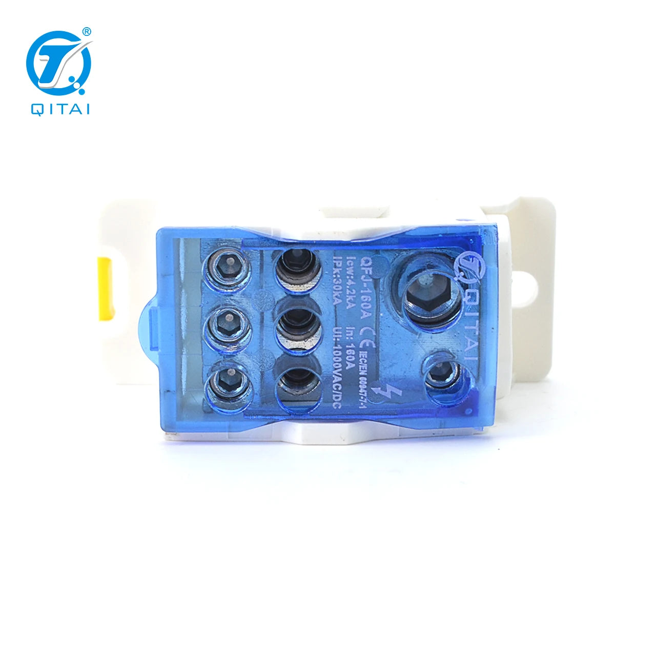 QFJ160A Single Pole Terminal Junction Box 160A Power Distribution Automotive Terminal Block UKK-160A Screw Terminal Blocks
