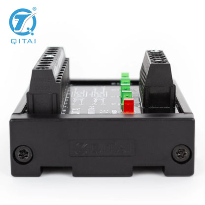 QMT074-4 PLC Terminal Block Module 4-20mA I/O Signal Conversion Board Industrial Automation Control Wiring Reliable Interface