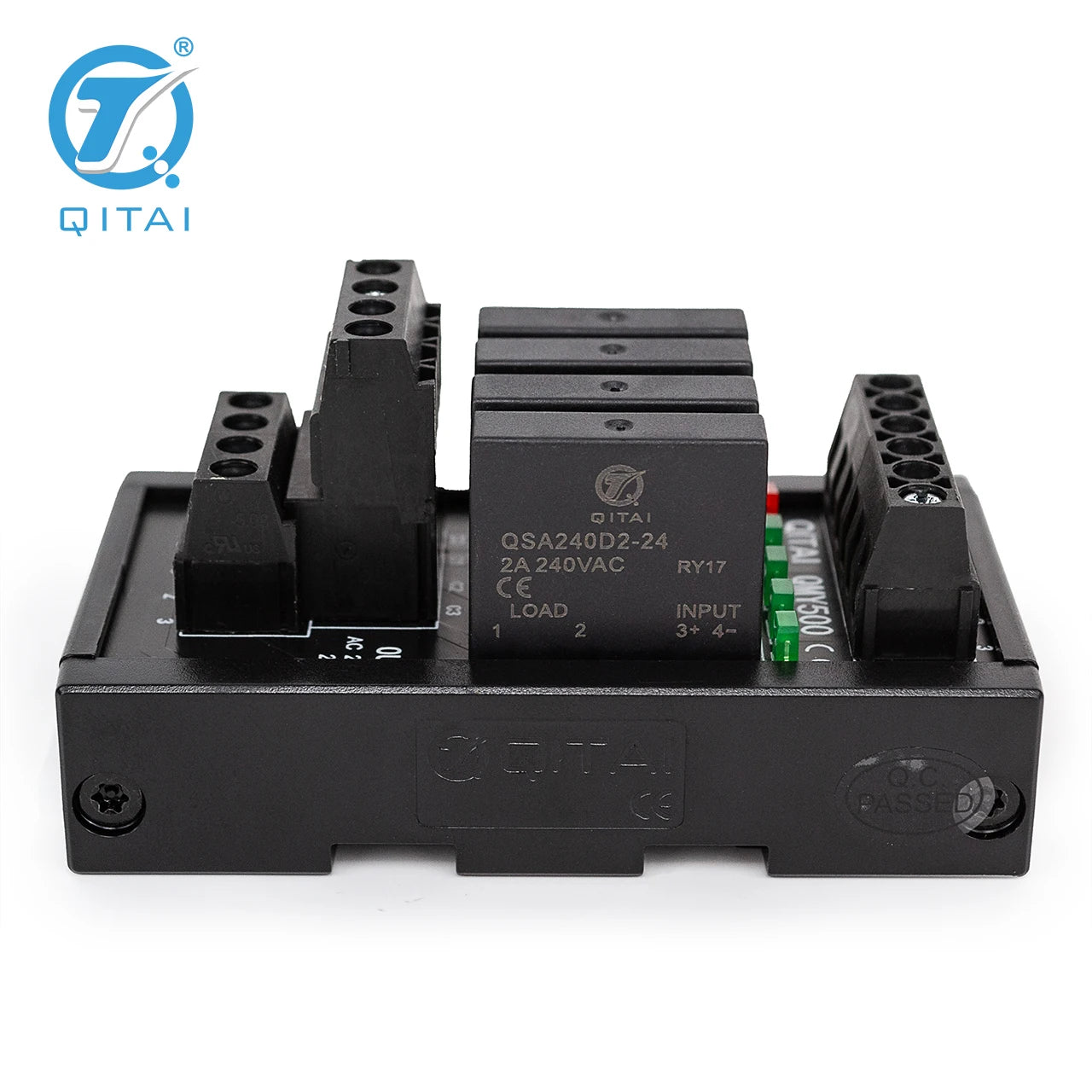 QMY500 Solid State Relay Module Compact Industrial Control Unit for Automation & Signal Switching Relay Module Terminal Blocks