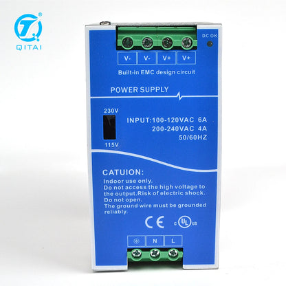 QBR-250-24S Power Supply 250W High Quality 24V 11A Adjustable Industrial Din Rail Switching Power Supply