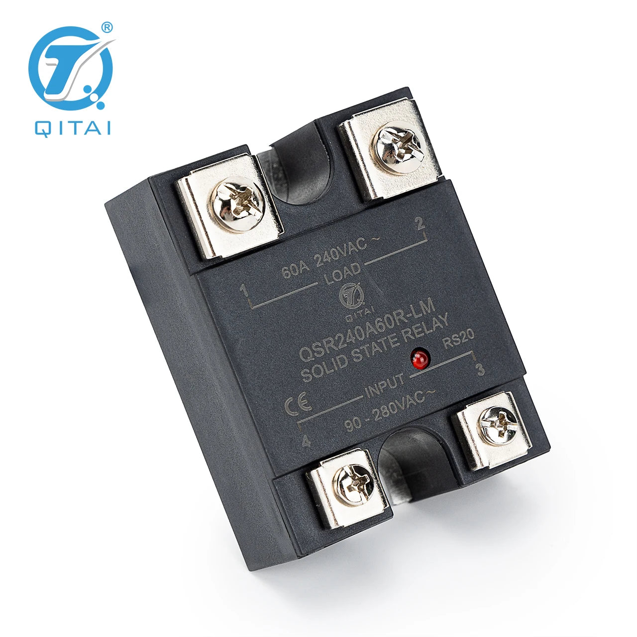 QSR240A60R-LM 60A 240VAC SSR Single Phase AC Output Solid State Relay
