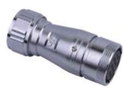 PG24F-6K  3/8 Mental Flexible Pipe Butting Type Socket K Waterproof Connector 6/10/12/19 Pin Circular Flange Connector Aviation