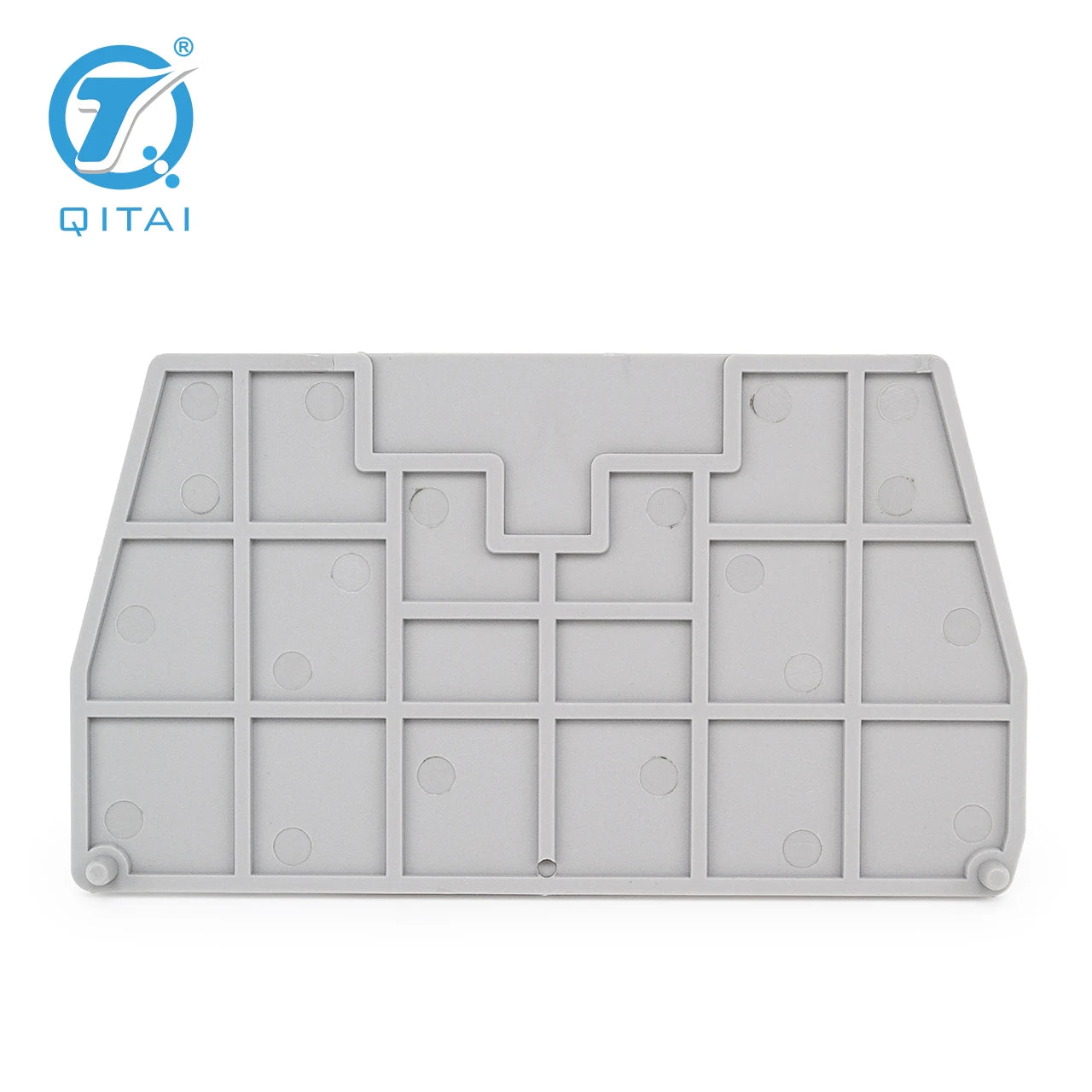 QUKJ-6SG Din Rail Terminal Blocks D-URTK End Cover Electrical Control Connection Terminal Block Accessories