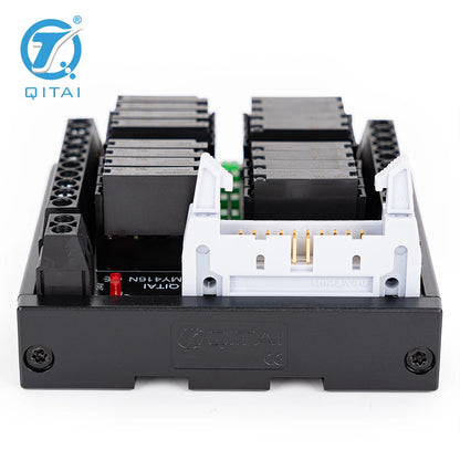 QMY416N QITAI Screw Input Output DC24V Relay Module 16 SSR PLC Terminal Module