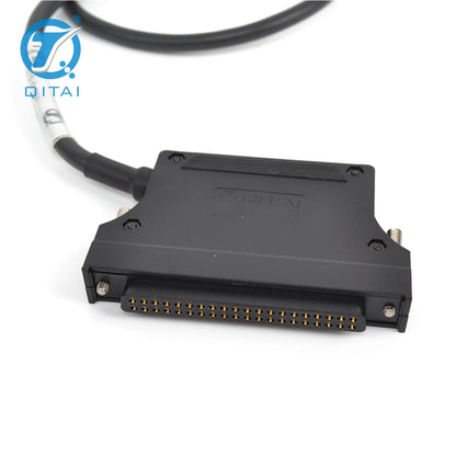 QITAI QX215-9-500 AWG28 4-Conductor Copper MIL Cable CJ1 CJ2 Terminal Block Connection I/O PLC Control
