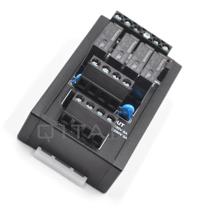 QMY440 4 Channel 250V 5A Electromagnetic Relay Module ALDP124  5V/12V/24V Control Protective Voltage Relay with VDR Varistor