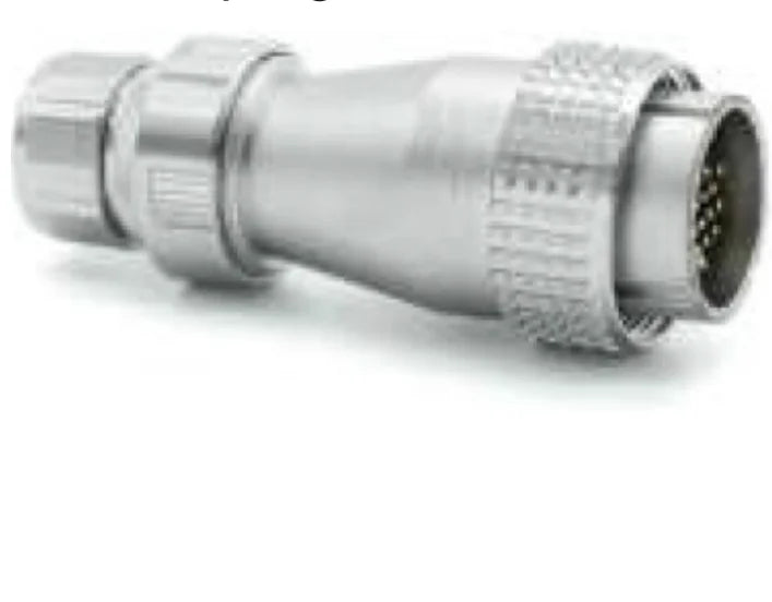 PG32F-32K 250V Waterproof Metal Circular Aviation Connector 1/2 3/8 Inch 32mm Reverse Plug 4/6/8/10/13/14/19/32 PIN for Power