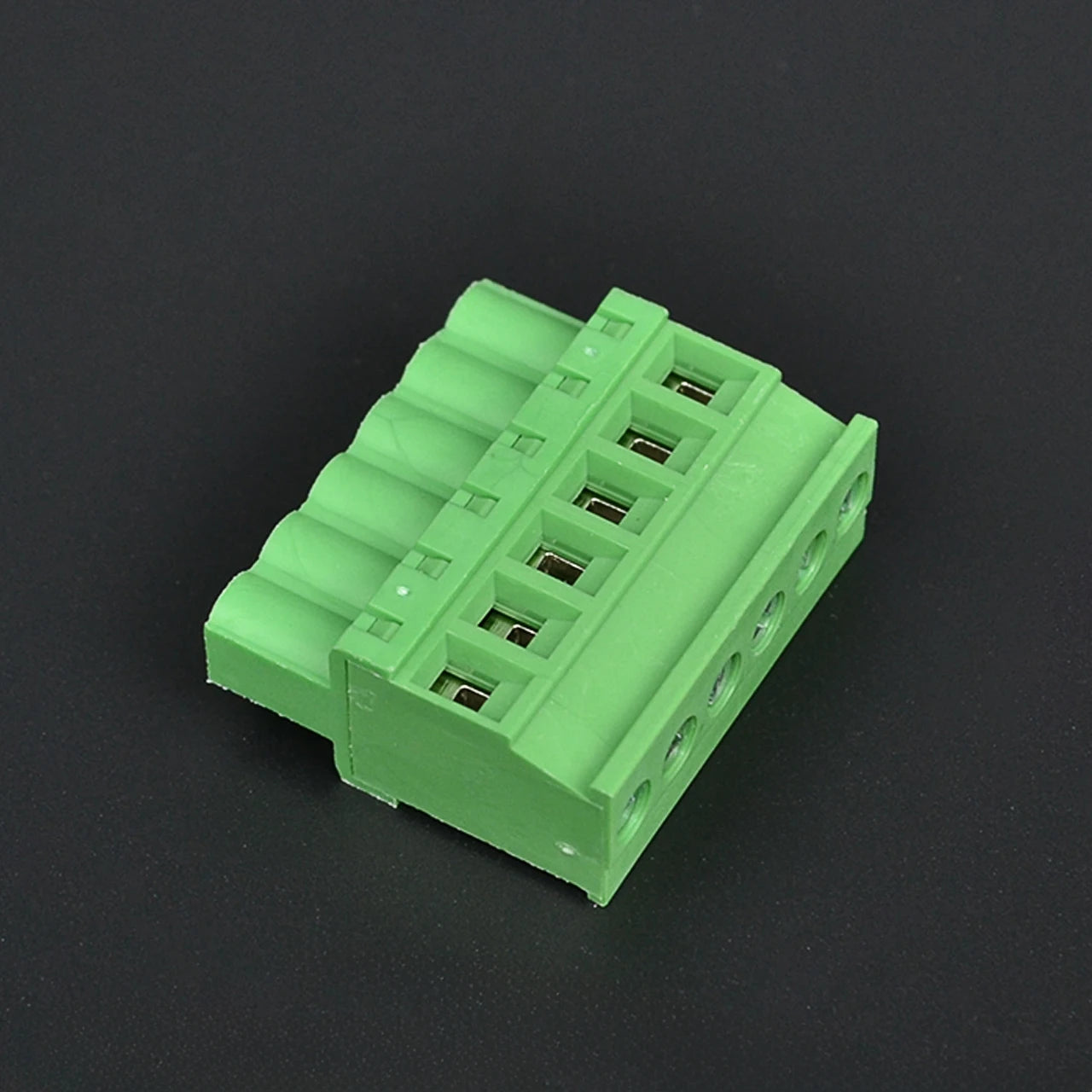 QPRB-508-6P Green PA Material 6P Male & Female PCB Terminal Blocks 5.08mm Pitch Durable and High Quality Terminals