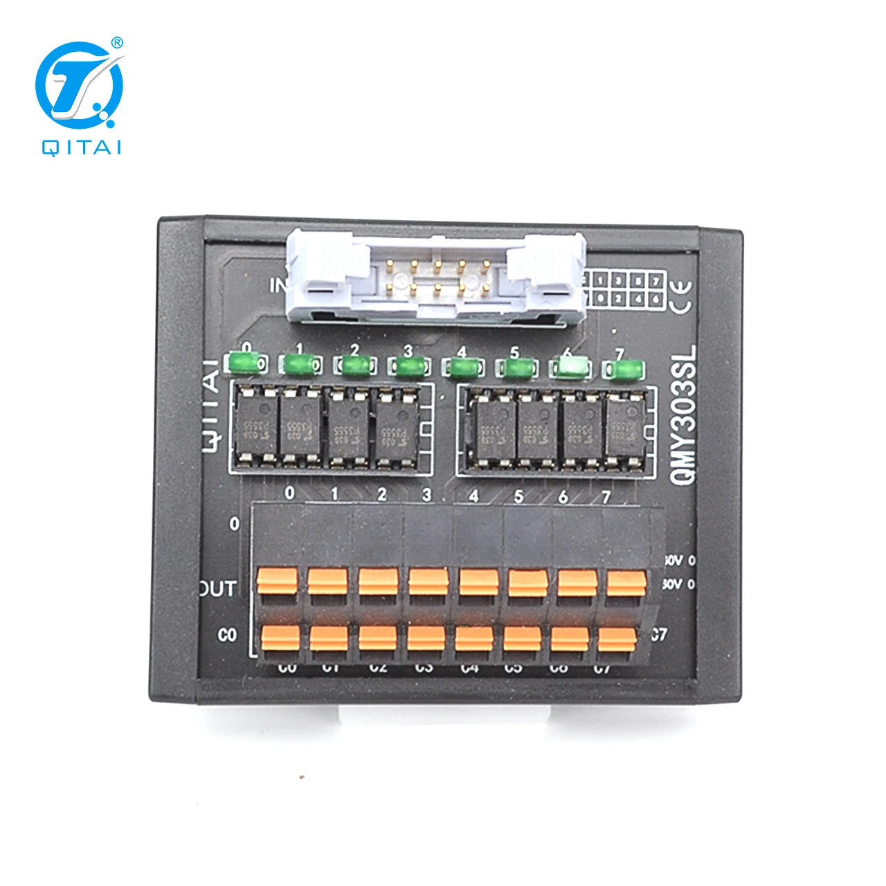 QMY303SL-P NPN PNP Counter 8SSR 60V Automotive Terminal Block Module with Spring Connection Industrial Automation Control Board