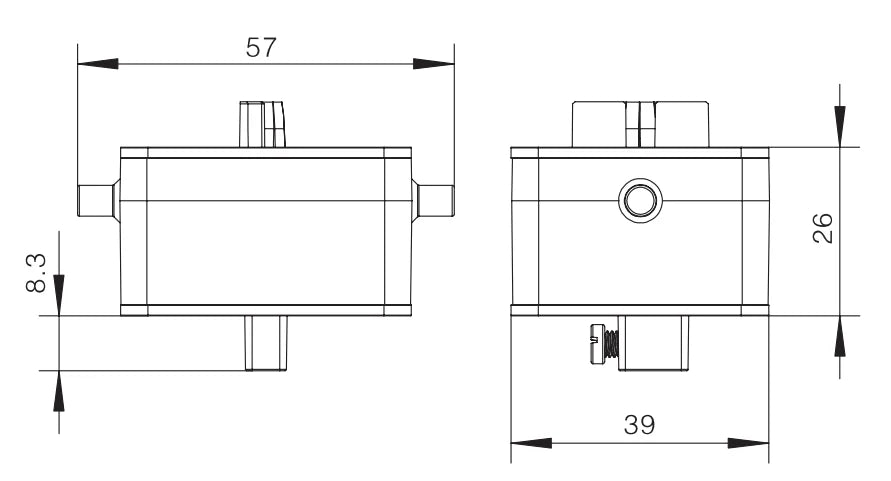 H2M-ST-2B Heavy Duty Connector Compact Series Top Entry Protective Hoods