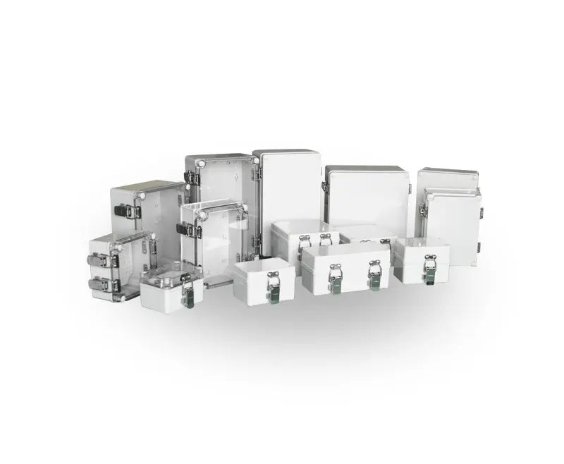 ABS Plastic Metal Electronic Waterproof IP66 Sealed Enclosure Case clear Unclear Cover Junction Box Control Panel Enclosure