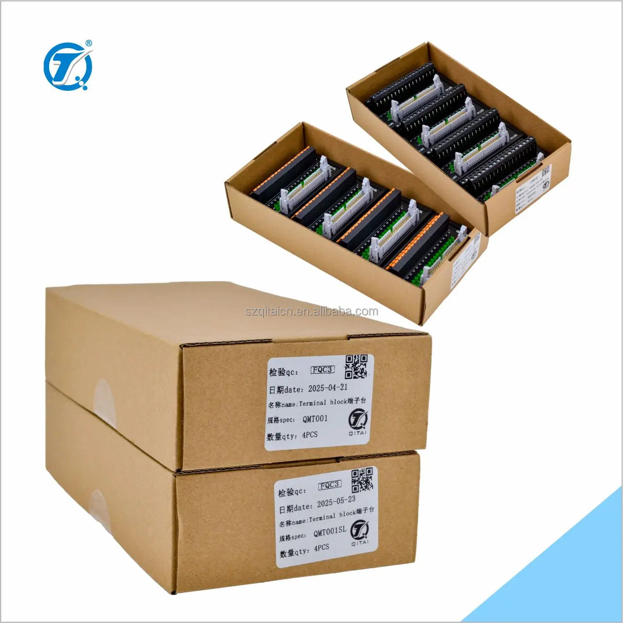 QMT001 DC24V 1A LED Light Terminal Block Customized for Fuji SPM/SPH Series PLC