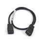 QX210-1-500 One-to-one 10P MIL  Control Cable Wires Small Diameter Conductor Soft Cover Good Bending Resistance