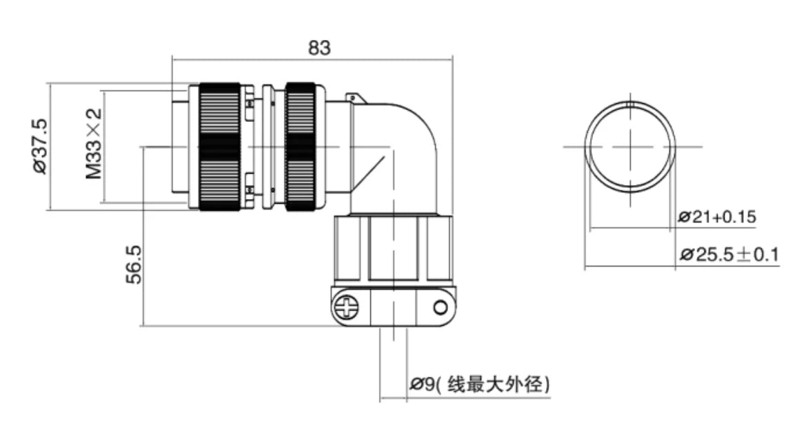 YF28-10D Industrial Copper Waterproof Aviation Adapter Plug Electrical Connector 4/7/10/15P Power Applications Multi Use
