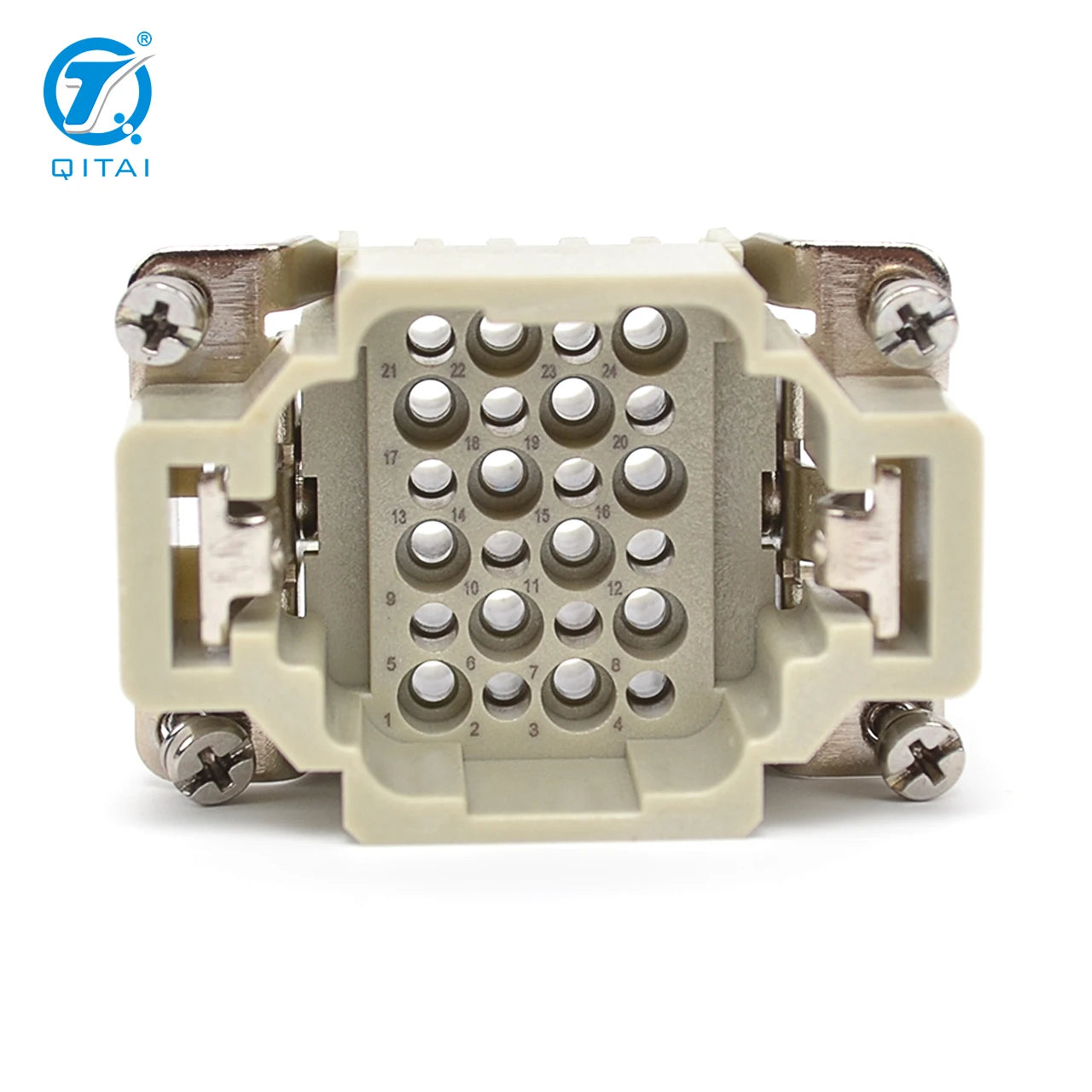 HDD-042-MC 10A 250V HDC Heavy Duty Connector Male Insert Crimp Terminals for Industrial Equipment