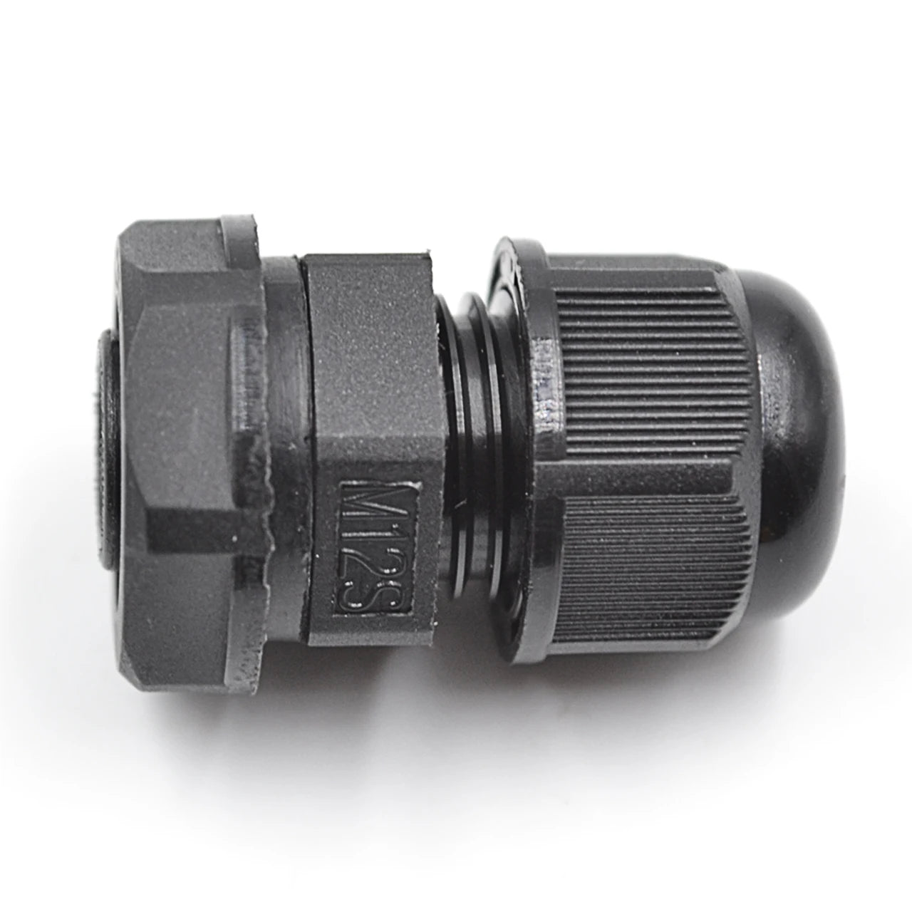 M Series Waterproof Nylon Cable Gland M12 M16 M20 M25 M50 M63 Black PA Cable Gland