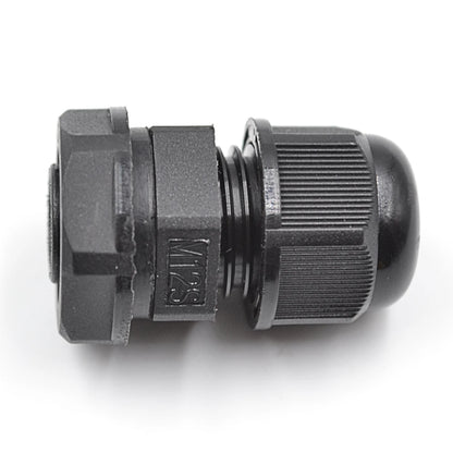 M Series Waterproof Nylon Cable Gland M12 M16 M20 M25 M50 M63 Black PA Cable Gland