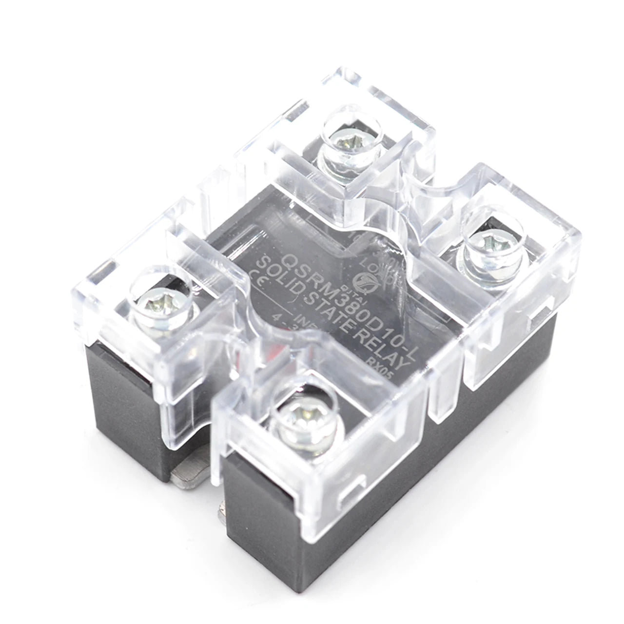 QSRM380D10-L Electronic Component SSR-10A Power Relay Single-phase 4-32VDC Solid State Relay with LED Light