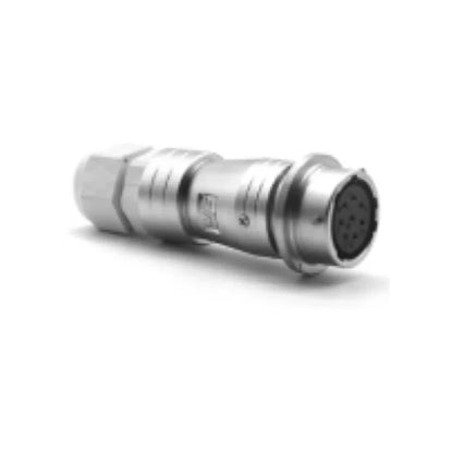 PTC24F-12K 24MM Professional Aviation 12K Waterproof Connector CNC Electrical Equipment 6/10/12/19 Pin for Power Microwave