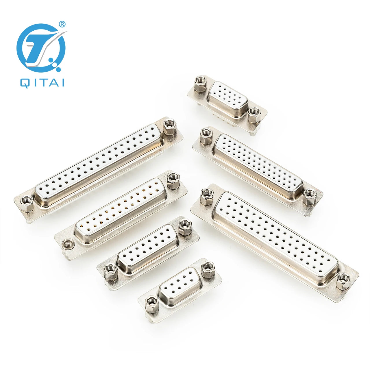 QX824 Series D-sub Female 9P/15P/25P/37P Connector Industrial Waterproof Electrical Connector Multi Application Connector