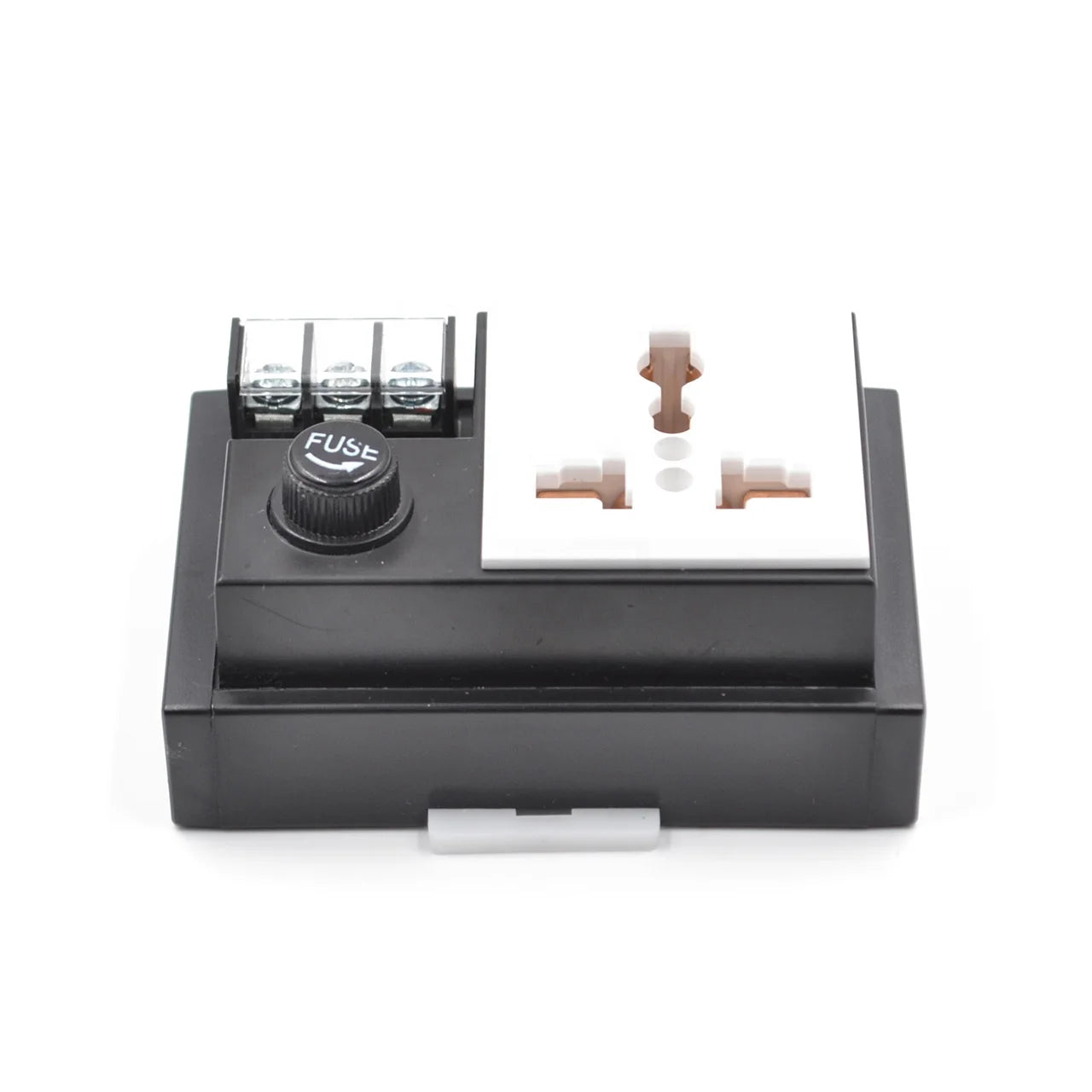 QMT071 10A Rated Current Power Socket Module Essential Plugs & Sockets Accessory With Fuse and LDE Light
