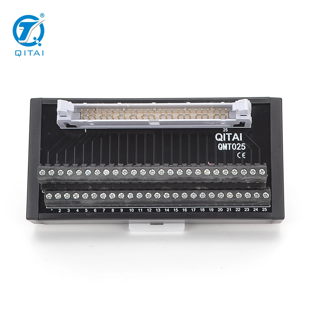 QMT025  50 PIN Input Output Small Size European General Use MIL Wire Connector Electric Terminal Block Module
