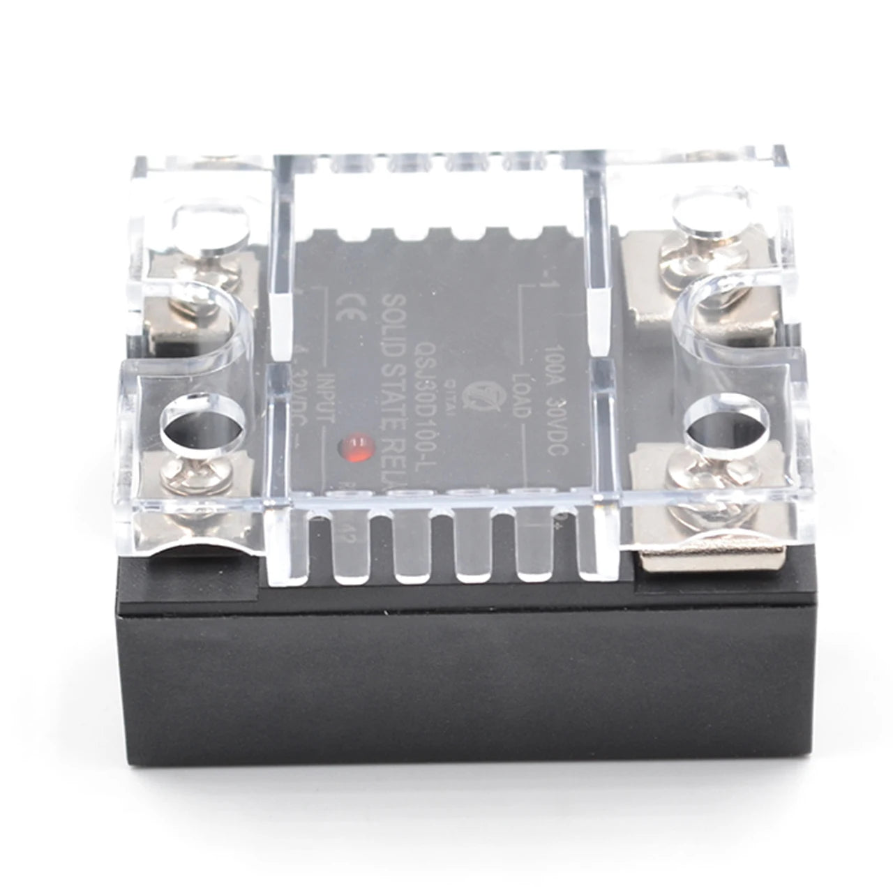 QSJ30D100-L 30A 100VDC SSR Single Phase Solid State Relay DC Control 4-32VDC SSR Single Phase Solid State Relay