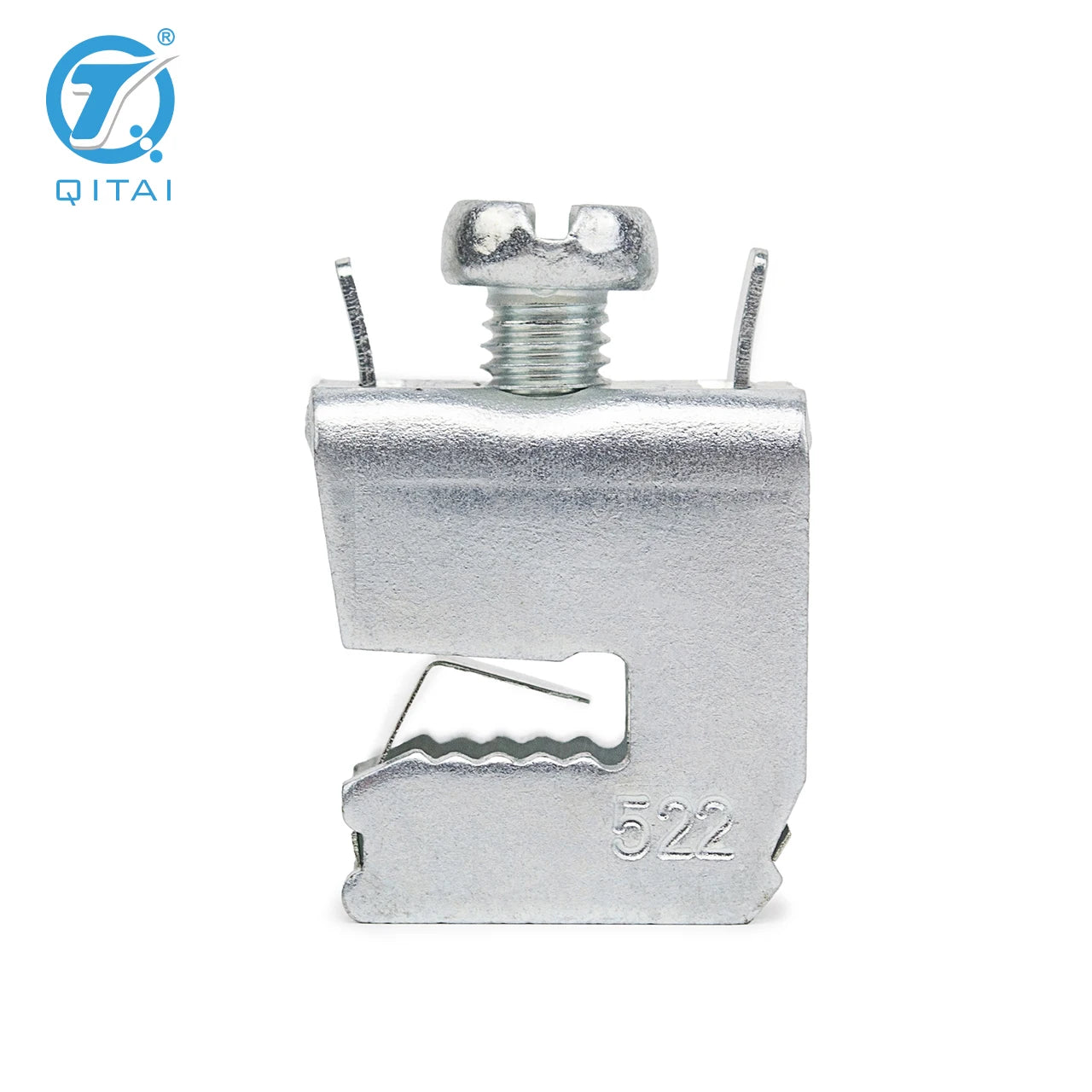 CES-JT Series Spring Steel Zinc - Plated Clamp with Stainless Steel Base Electronic Wire Clamp End Clamp Connector