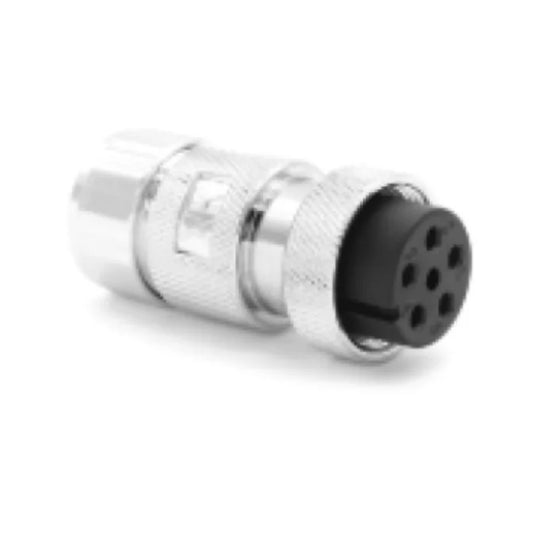 25MG-6A Double-notch Socket B Aviation Plug and Socket  2 3 4 5 6 7 8  9 10 11 12 Pin Small Male and Female Connector Hole 25mm