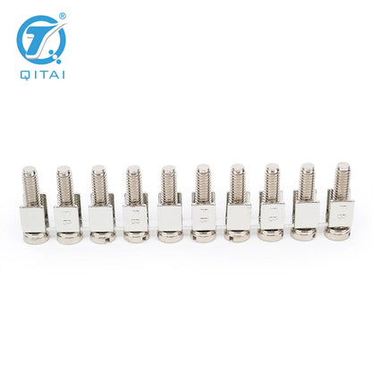 FBI 10-8  Plug-In Din Rail Terminal Block Central Fixed Bridge Screw Bridge Screw Terminal Block Plugging Jumper