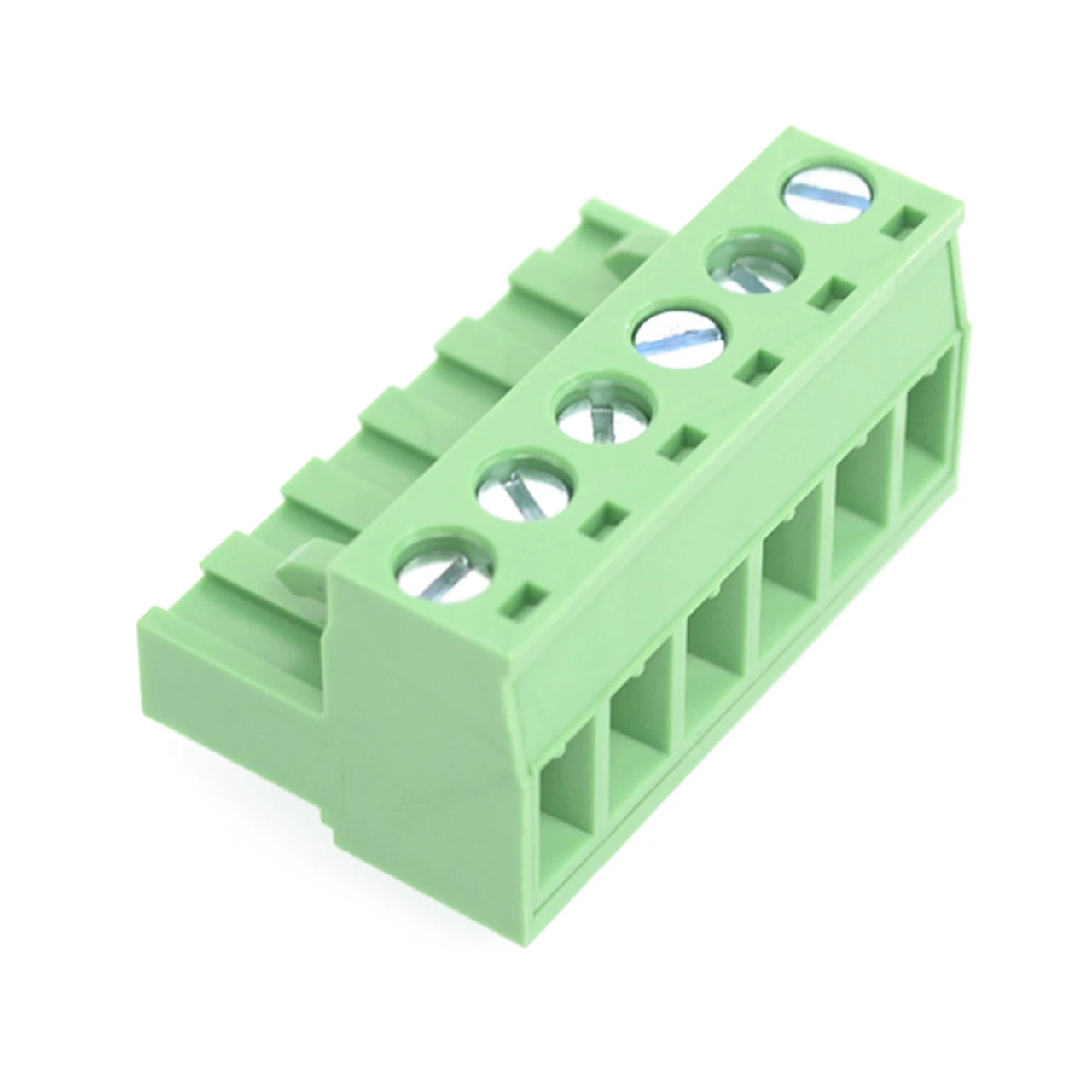 QPV-508-6P 5.08mm Pitch 6P Female and Male Wire Connector Terminators PCB Screw Plug-in Terminal Block