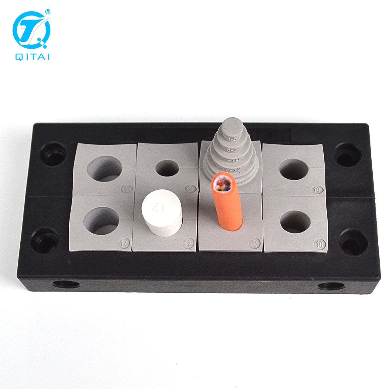 CES Cable Management Kit High Quality Plastic Cable Gland Plate Grommet Module Multi Hole Cable Management System Oem