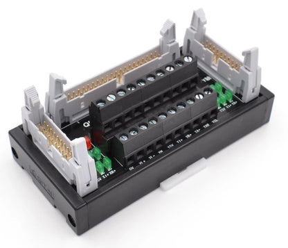 QMT068 Terminal Block 2 Axis Servo/stepper Control Block Quick Connection Between Positioning Module and Servo Drive