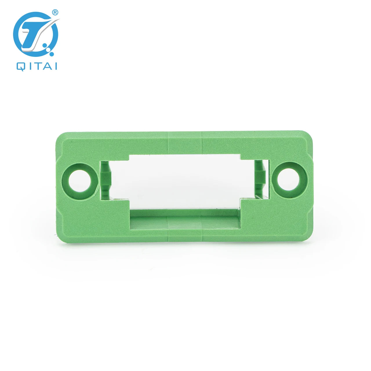 QT-AZ-508-3P Premium Straight Polyamide Green Connector Panel Mounting Frame for Automotive 2-24P PCB Terminal Blocks Bracket