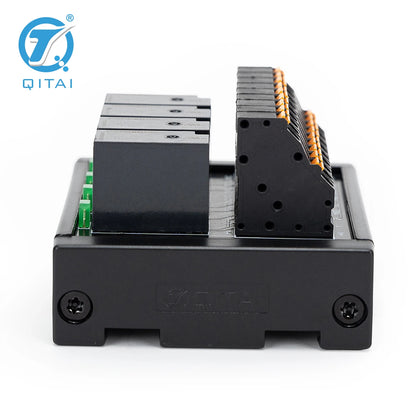 QITAI QMY402SL Converter Module DC24V 5A 4-Channel Spring Connection Automotive Terminal Block 400mW Brass Contact 1C