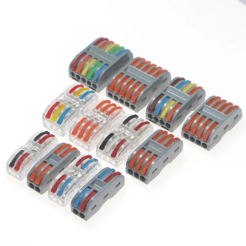 Electrical Wire Splicing Connector Quick Wire Connector Series Connector Push-in Wire Connector