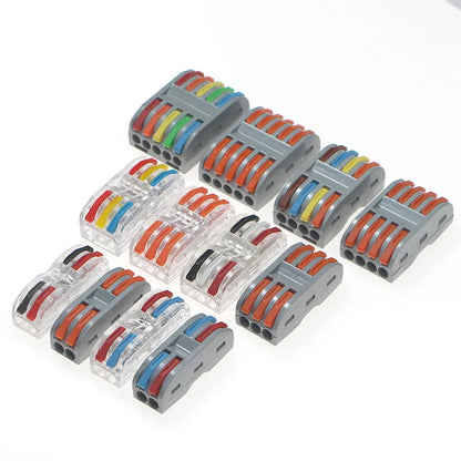 Electrical Wire Splicing Connector Quick Wire Connector Series Connector Push-in Wire Connector