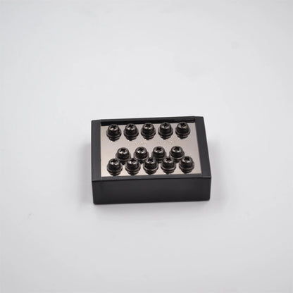 QMT070 QIITAI Din Rail Ground & Earth Terminal Block with Screw Connection 11-20 AWG Conductor Brass Contacts for Relays