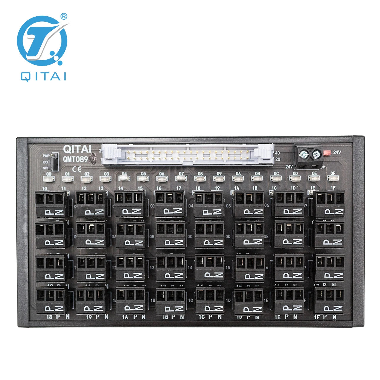 QMT089 32 Bit Input Output 3P/2P Terminal Block DC24V 1A PLC Module Connect With LED Light Remote Control