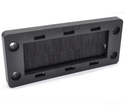 QITAI CES-BES 24 Nylon Cable Entry System Split Brush Plate Frame with Brush for Cable Pass-through Accessories