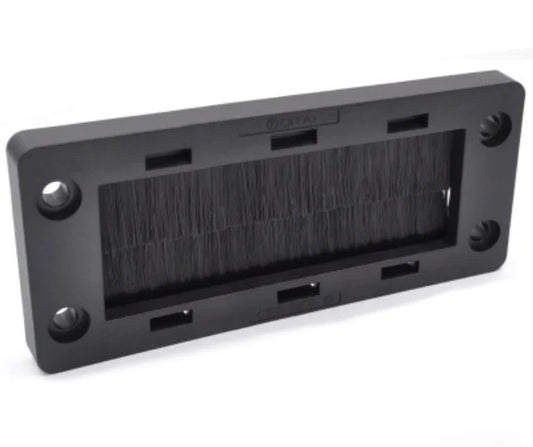 QITAI CES-BES 24 Nylon Cable Entry System Split Brush Plate Frame with Brush for Cable Pass-through Accessories