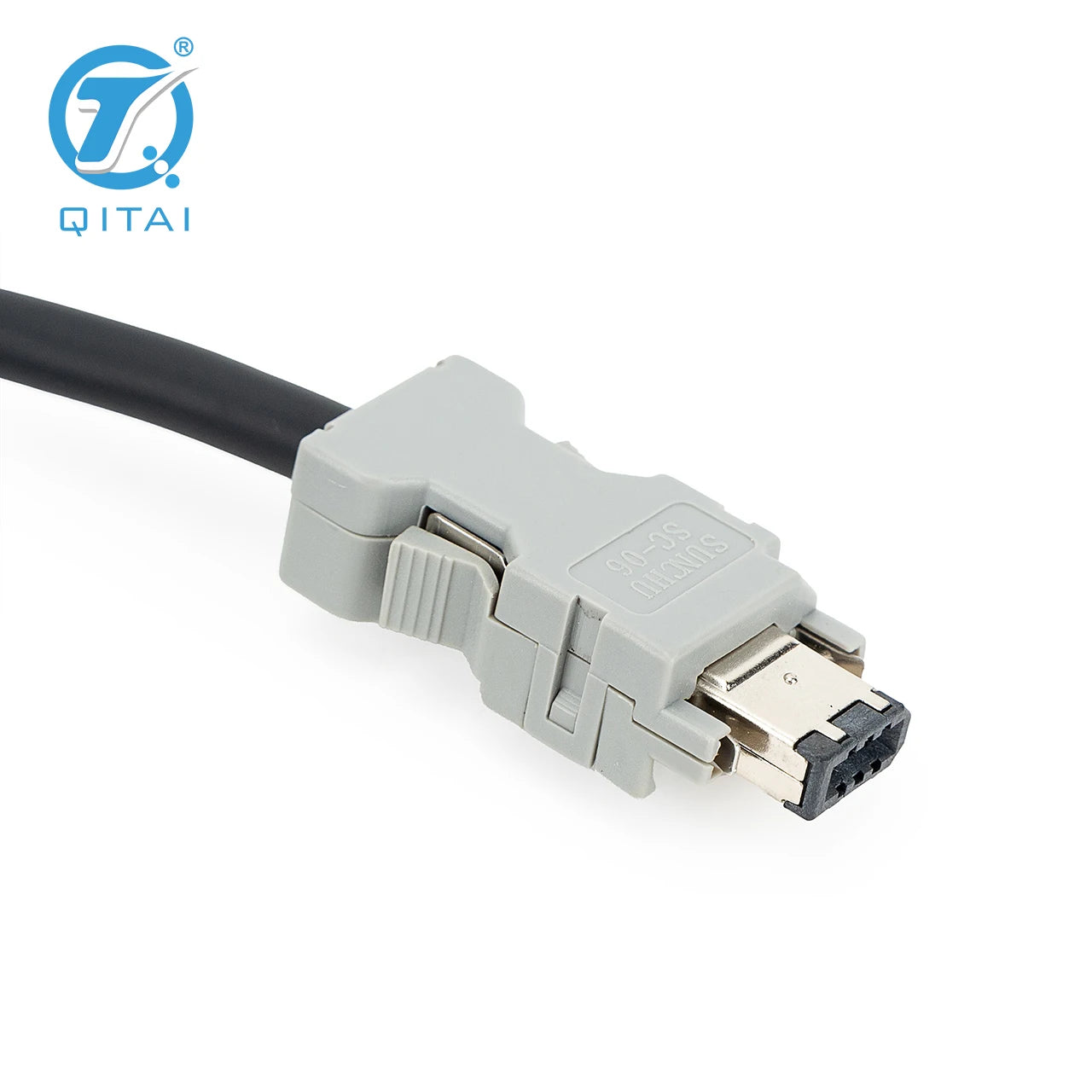 QX320-3-2000 Servo Motor Power Cable Cord PLC Communication Cable Quick Connection