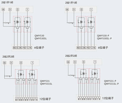 QMY531SL-P  2-Channel Relay Module High-Precision Industrial Control Component for PLC & Automation Systems Terminal Blocks