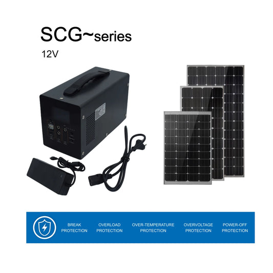 SCG Series 220V-LA Solar Inverter for Home Household Pv Inverter Manufacturers Solar Panels with Battery and Inverter Systems