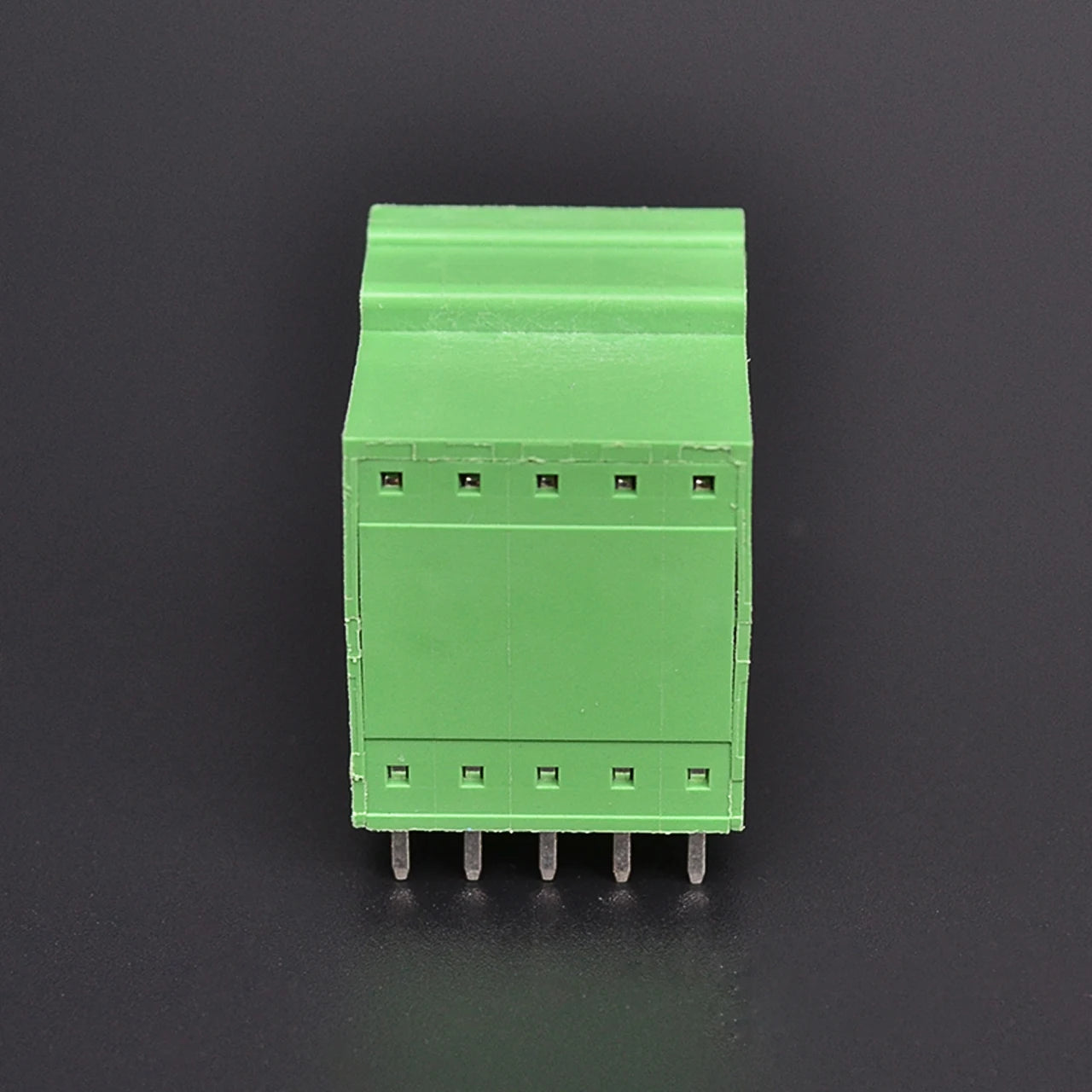 QSD-381R-2X5P 3.81mm Pitch Double-deck 5P Green Simple Cheap Male and Female PCB Screw Terminal Blocks Types