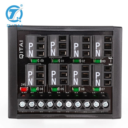 QMT081-P PNP High Efficiency 8 Bit Input Terminal Block DC24V 2A PLC Module Connect with LED Light