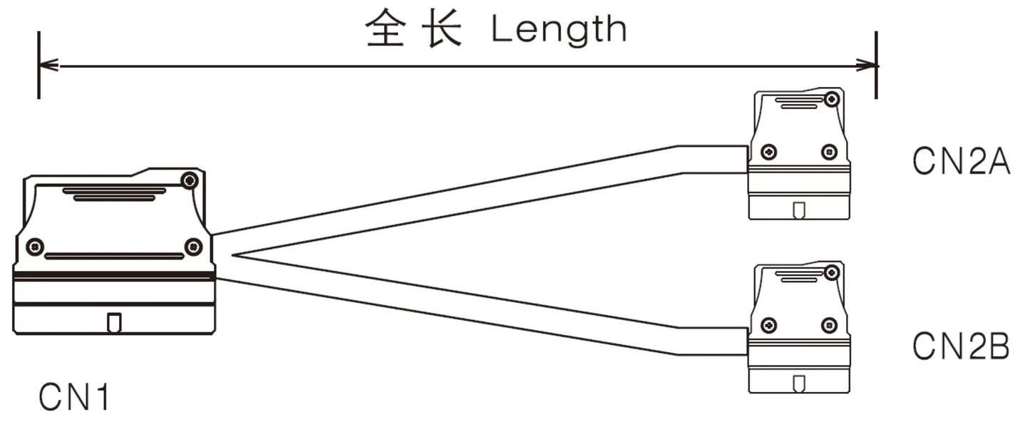 QITAI Electric Wires and Cables QX210-10  40P  PLC I/O Cable Copper Flexible Insulated Wires and Cables