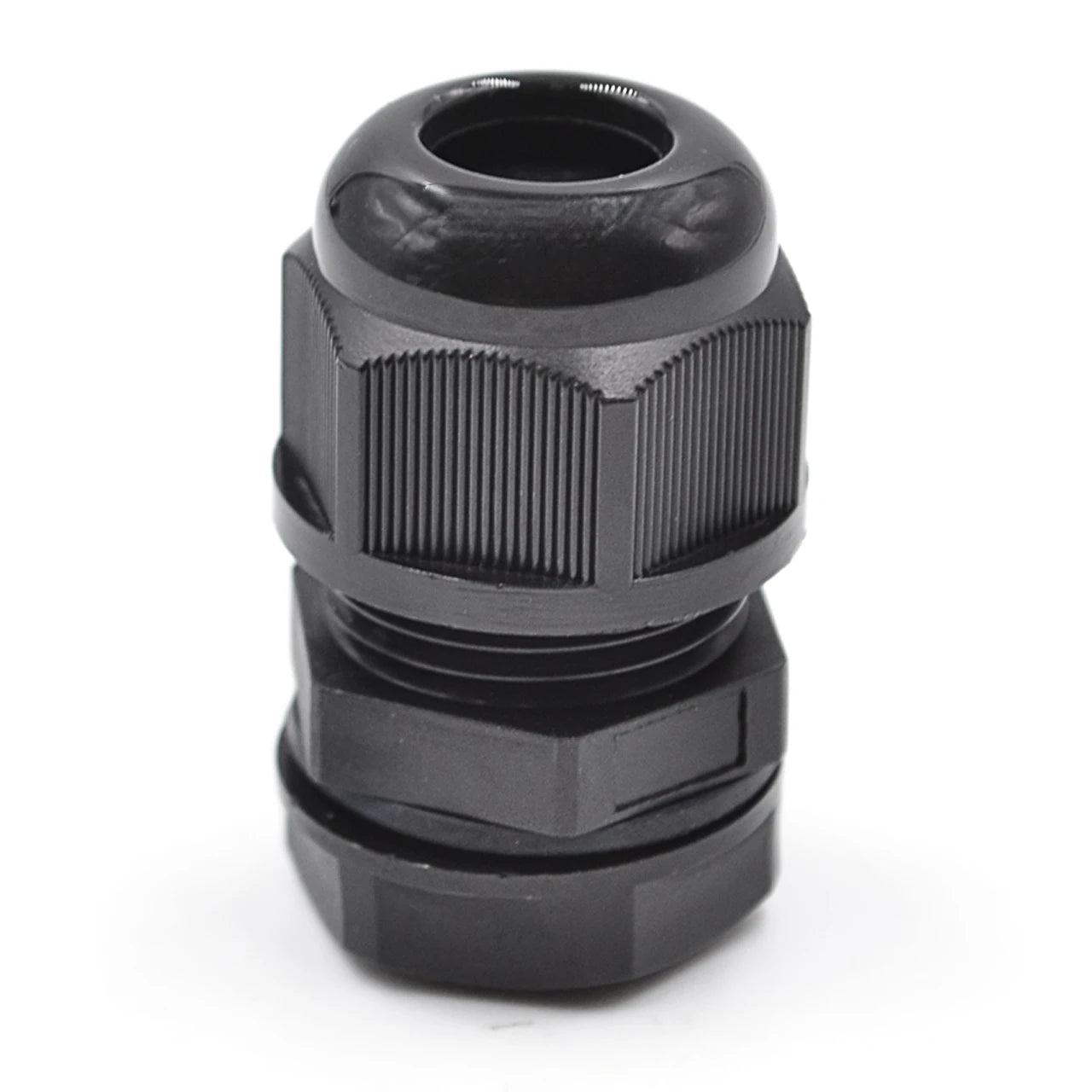 M1608 Industrial Building Medical Plastic Black 8-12AWG DIA Waterproof Nylon Cable Gland