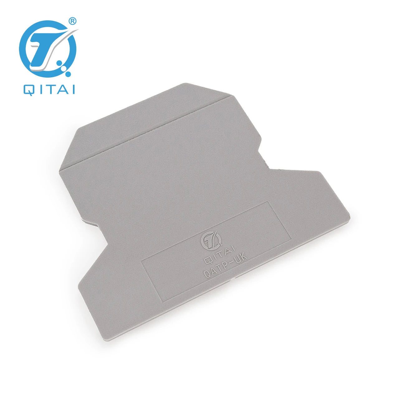 QATP-UK ATP-UK Terminal Block Partition Plate Terminal Accessories Depth: 45.7 Mm, Width: 1.5 Mm, Height: 56 Mm, Color: Gray