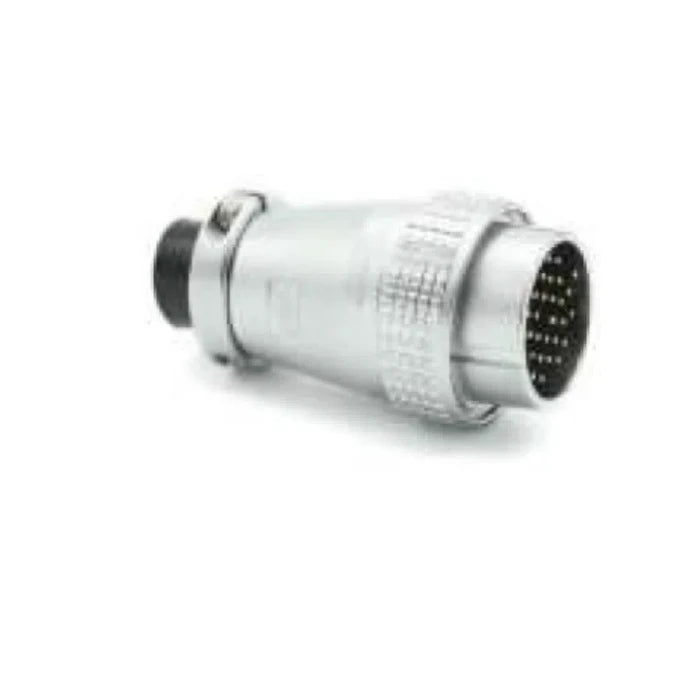 QITAI P40F-32A Power Cable Type Backward Installed Plug 40mm 250V Metal Circular Aviation Connector Waterproof 5/9/15/26/31/32